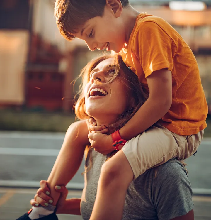 Salland Klinick stockbeeld vrouw en kind